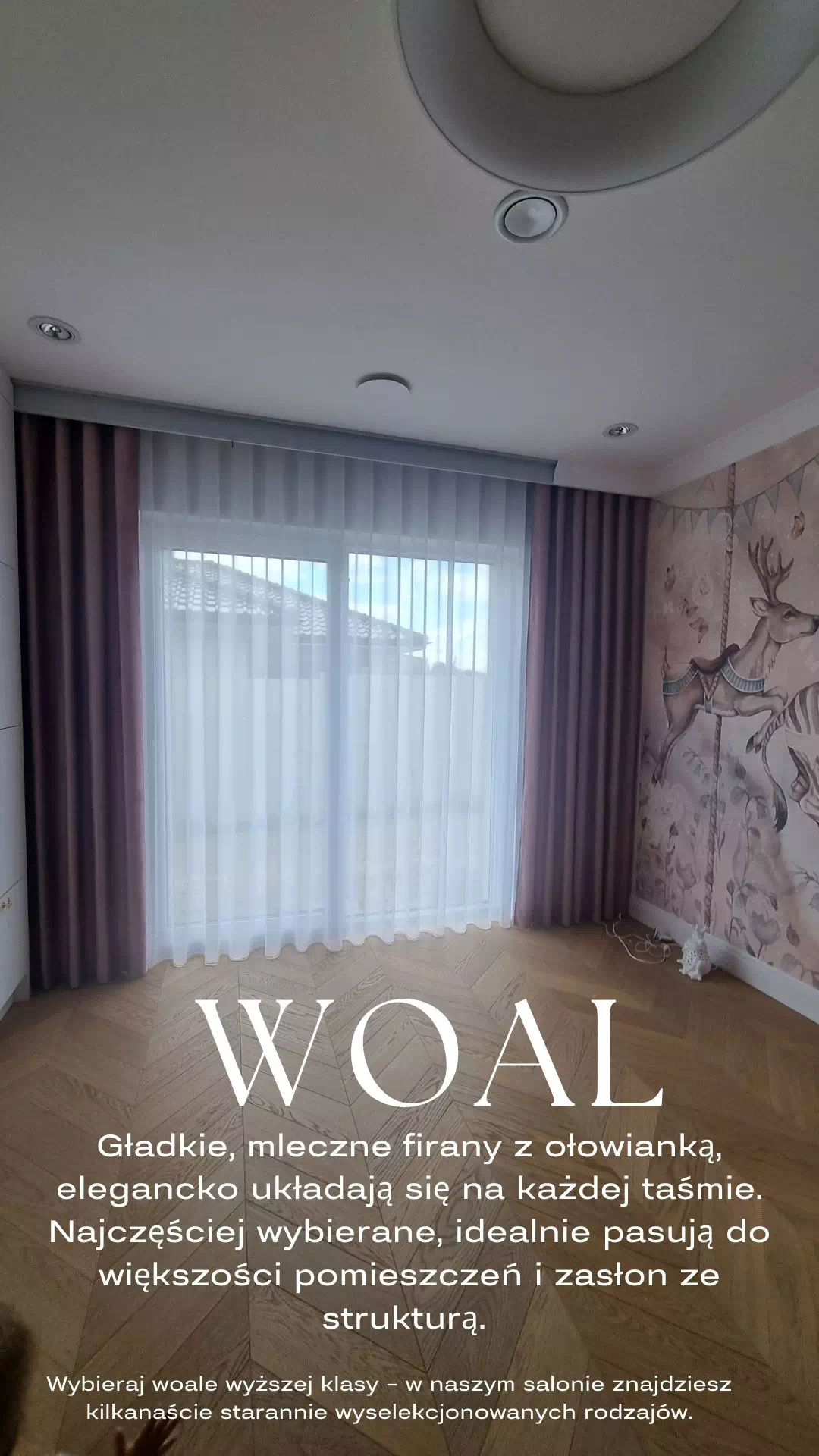 firana do salonu woal